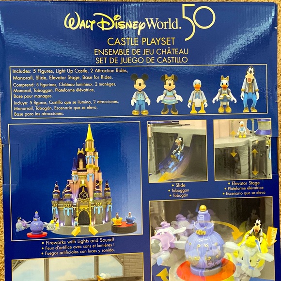DISNEY PARK EXCLUSIVE LIMITED EDITION 50 ANNIVERSARY LIGHT UP CINDERELLA… - Picture 11 of 16